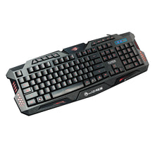 Load image into Gallery viewer, Marvo K636 Wired USB2.0 3-Color Backlight Membrane Gaming Keyboard