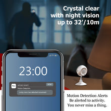 Load image into Gallery viewer, Apone 5MP Fisheye Indoor WiFi Camera: Your All-Seeing Eye for Home Security