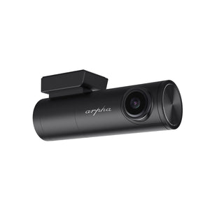 Arpha W01 Screenless 2K Wi-Fi/GPS Dash Cam with 1080P Rear Sony Sensor Cam