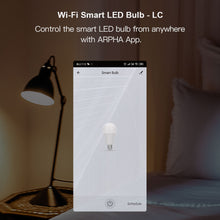 Load image into Gallery viewer, Arpha WiFi Smart Light Bulb with Multicolor and Remote Apps Control, Compatible with Alexa &amp; Google
