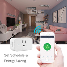 Load image into Gallery viewer, Arpha WiFi Smart Plug with Remote Apps Control and compatible with Amazon Alexa &amp; Google Assistant
