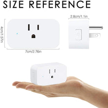 Load image into Gallery viewer, Arpha WiFi Smart Plug with Remote Apps Control and compatible with Amazon Alexa &amp; Google Assistant
