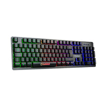 Load image into Gallery viewer, Marvo K616A Rainbow backlight 104 keys USB Membrane Gaming Keyboard
