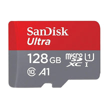 Load image into Gallery viewer, SanDisk Ultra microSDXC and microSDHC 128GB UHS-I Card with Adapter
