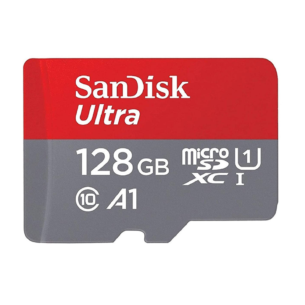 SanDisk Ultra microSDXC and microSDHC 128GB UHS-I Card with Adapter