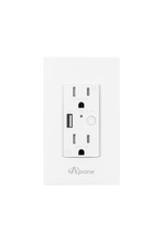 Load image into Gallery viewer, APone Wi-Fi Wallmount Outlet 15A - 1 Port USB
